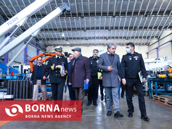 سفر یک روزه معاونین نیروی دریایی ارتش جمهوری اسلامی ایران به اراک