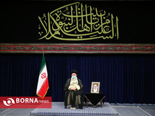 مراسم عزاداری اربعین حسینی با حضور رهبر انقلاب
