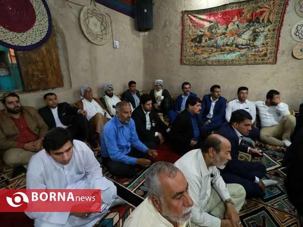 نشست مدیر عامل سازمان منطقه آزاد اروند با سران طوایف و بزرگان عشایر غیور عرب اروند