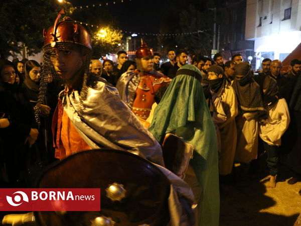 مراسم شام غریبان حضرت سیّدالشهدا(ع) در محله مهدی القدم ارومیه