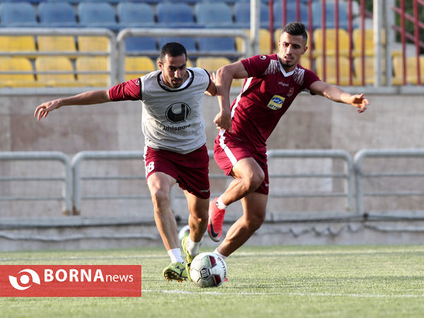 تمرین تیم فوتبال پرسپولیس تهران