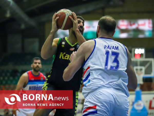 دیدار تیم های بسکتبال نبوغ - کاله