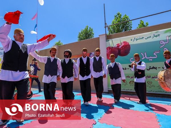 جشنواره آلبالو و گیلاس در دهستان اناج