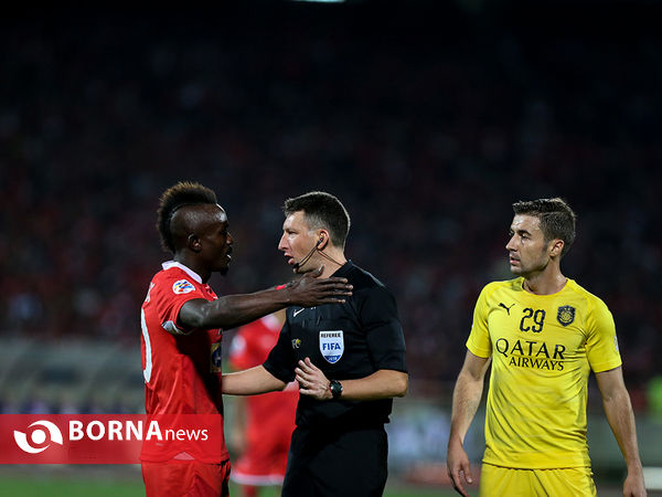 دیدار تیم های فوتبال پرسپولیس - السد