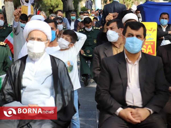 مراسم یوم الله 13 آبان در زاهدان