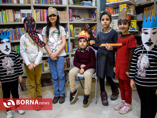 کارگاه شاهنامه‌خوانی گروه نونهالان همایون خبرگزاری برنا در شهر کتاب کرمانشاه