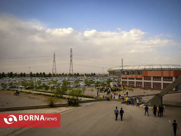 حاشیه دیدار تیم های فوتبال پرسپولیس و سپاهان