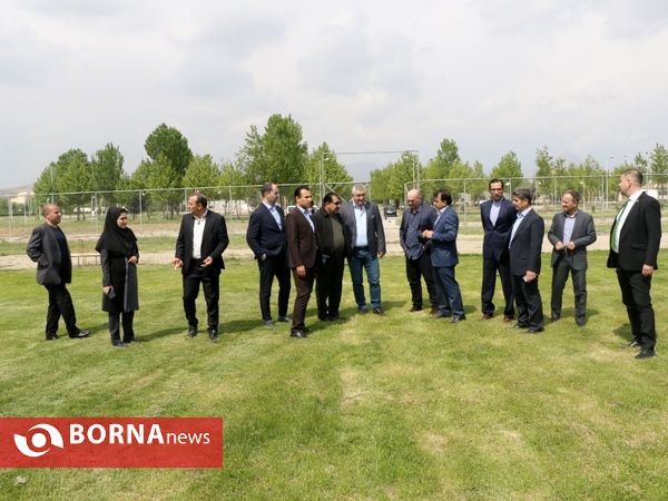 بازدید هیات ورزشی اقتصادی بلگراد صربستان از امکانات ورزشی دانشگاه ارومیه