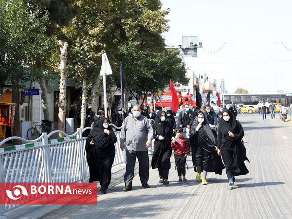 حال و هوای مشهدالرضا در روز اربعین
