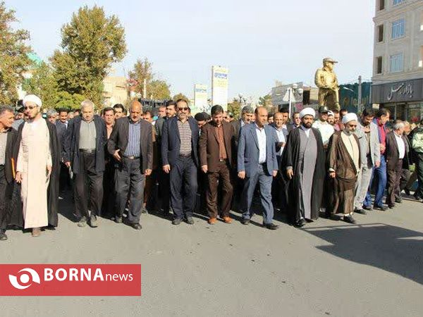 مراسم یوم الله ۱۳ آبان- شهرستان پیشوا