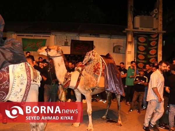 مراسم‌ سنتی هفت محل لاهیجان در شبهای محرم