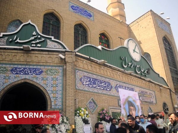 مراسم ختم و یادبود شهید مدافع امنیت وطن میلاد خسروی