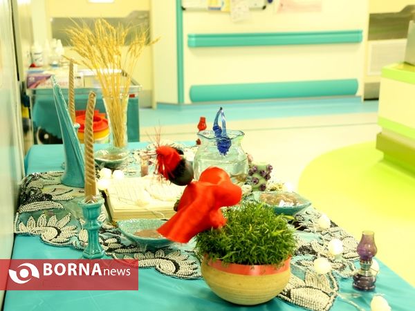 هفت سین در بیمارستان های قم
