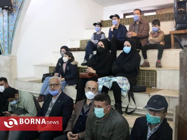 تجلیل از ملی پوش رشته ورزشهای پهلوانی و زورخانه ای _ شهرستان لاهیجان