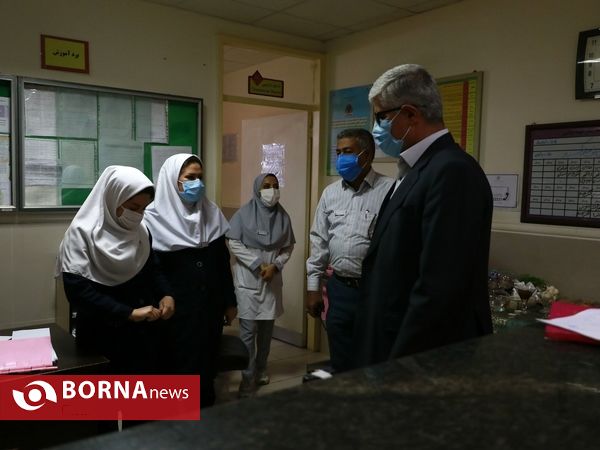 سال نو در کنار کادر درمان جنوب غرب خوزستان