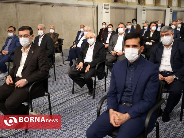 دیدار مسئولان نظام با مقام معظم رهبری