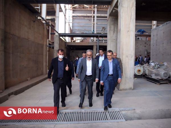 بازدید مدیرعامل بانک صنعت و معدن از طرح های تولیدی فارس