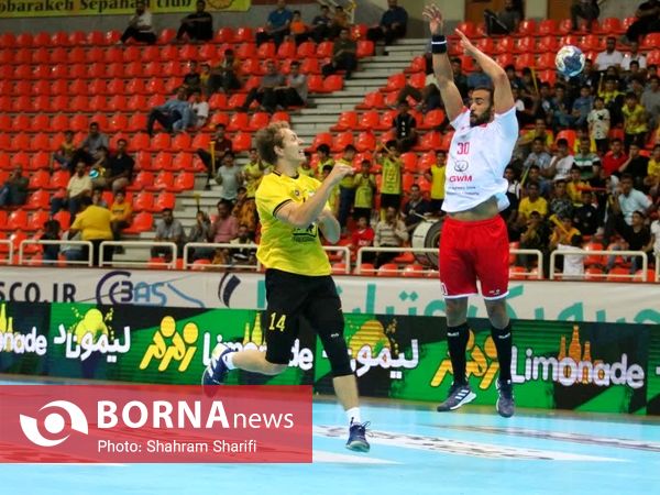 دیدار تیم های هندبال الکویت کویت - سپاهان