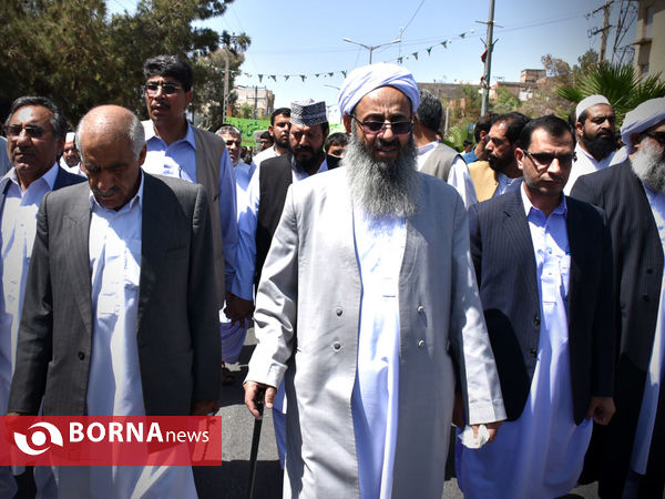 مولوی عبدالحمید راهپیمایی روز جهانی قدس در زاهدان