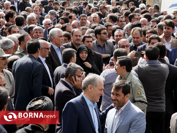 مراسم تشییع پیکر مدیر کل فقید حفاظت محیط زیست فارس