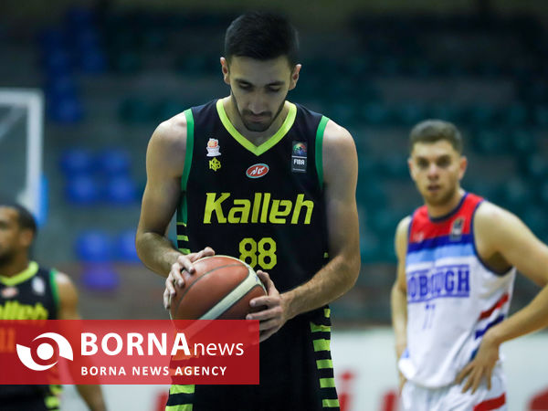 دیدار تیم های بسکتبال نبوغ - کاله