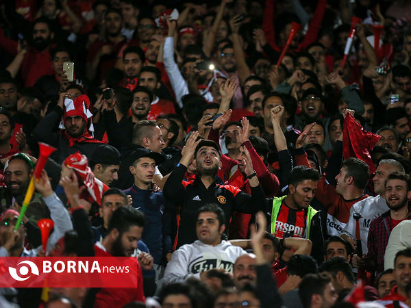 دیدار تیم های فوتبال پرسپولیس - السد
