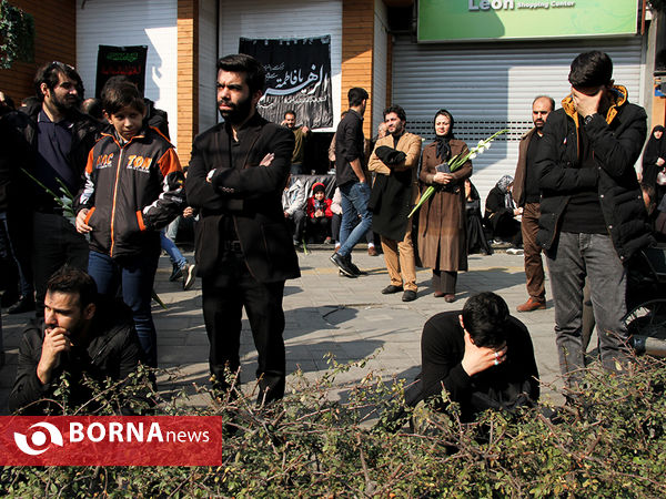 تجمع عزاداران فاطمی در میدان فاطمی تهران