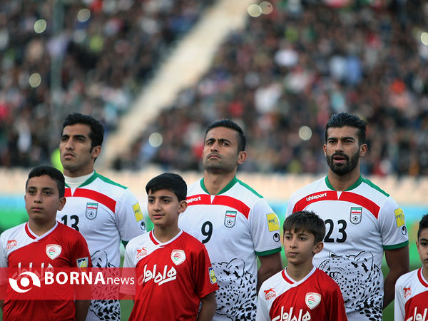 دیدار تیم های ملی ایران و عمان