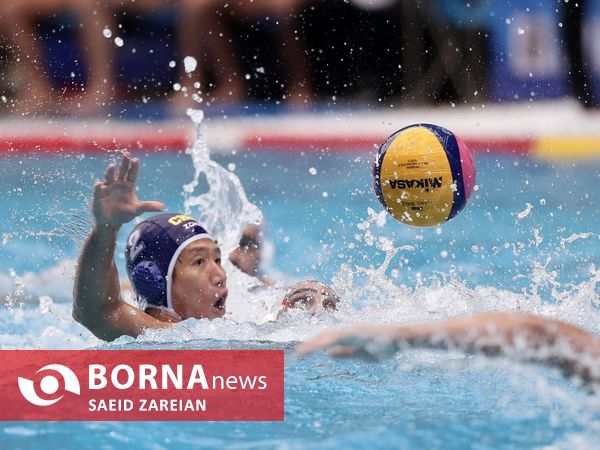 دیدار تیم های واترپلو ایران - چين