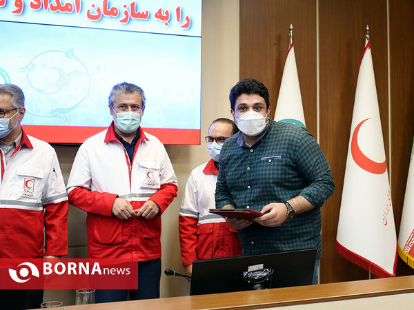 بازدید خبرنگاران از سازمان امداد و نجات جمعیت هلال احمر