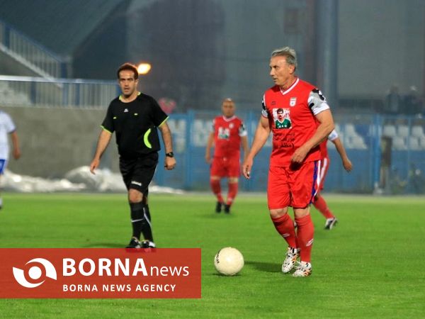 در حاشیه دیدار دوستانه پیشکسوتان تیم ملی _ پیشکسوتان ملوان