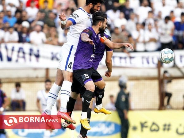 دیدار تیم های فوتبال ملوان بندرانزلی _ ویستا توربین تهران