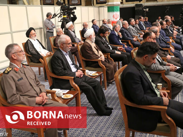 دیدار رئیس‌جمهور و اعضای هیئت دولت با رهبر انقلاب