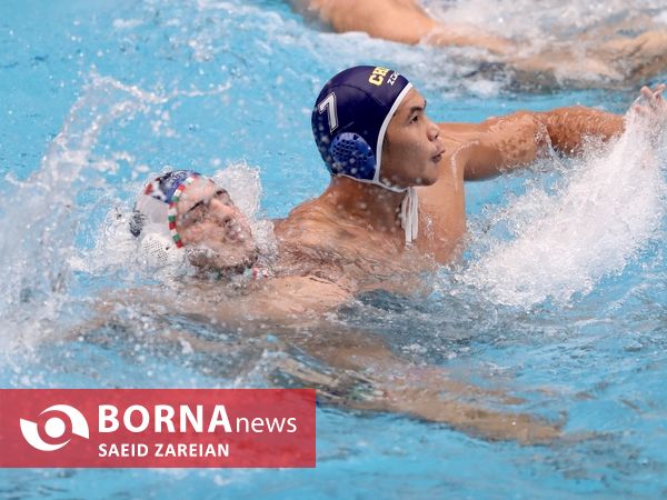 دیدار تیم های واترپلو ایران - چين