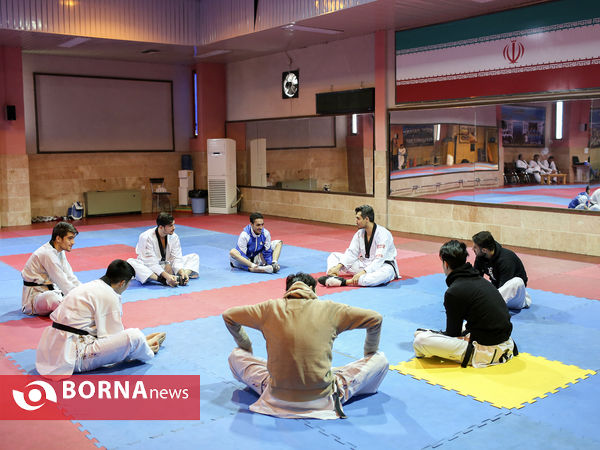 تمرین تیم ملی تکواندو