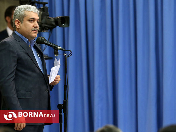 دیدار شرکت‌کنندگان در نهمین همایش ملی نخبگان فردا با رهبر انقلاب