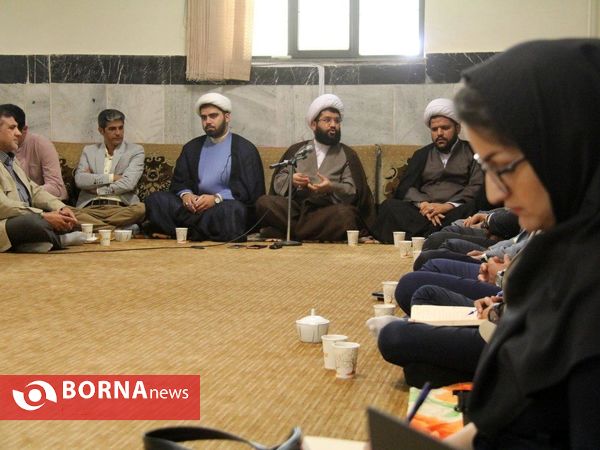 دیدار اصحاب رسانه و روابط عمومی ها با امام جمعه شهرستان قدس