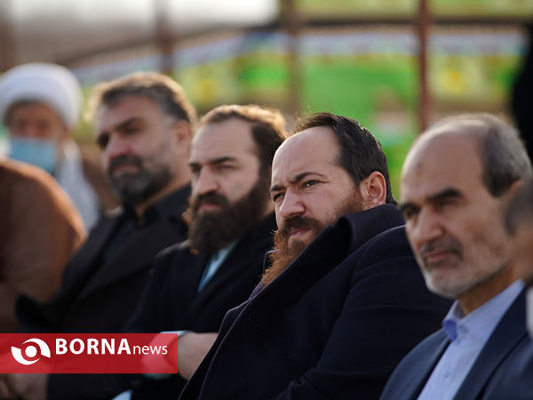 آیین رونمایی از المان شهید محسن فخری زاده