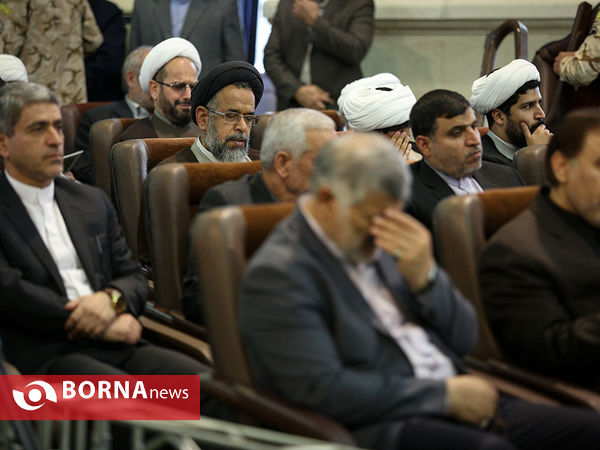مراسم ترحیم پدر سرلشکر سلیمانی