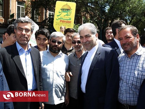 راهپیمایی روز قدس در تبریز