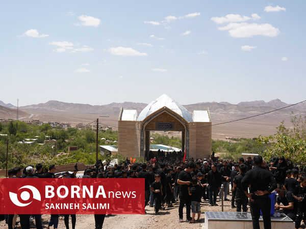 عزاداری روز عاشورای حسینی در روستای هفتهر