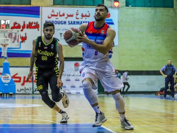 دیدار تیم های بسکتبال نبوغ - کاله