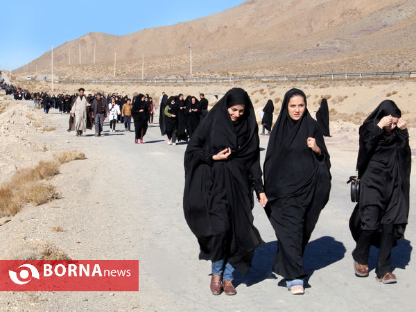 بزرگترین گردهمایی عزاداران رضوی فارس در شهرستان بوانات