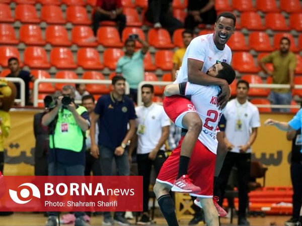 دیدار تیم های هندبال الکویت کویت - سپاهان