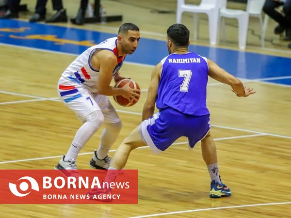 دیدار تیم های بسکتبال نبوغ -  نفت