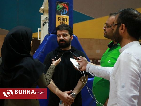 دیدار چهارم فینال تیم های بسکتبال پالایش نفت آبادان - شهرداری گرگان