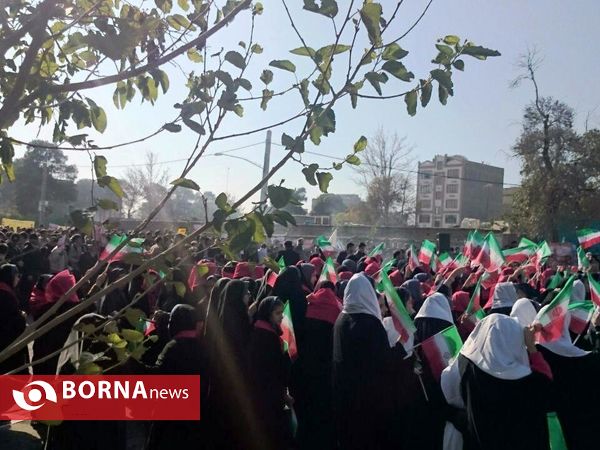 راهپیمایی روز 13 آبان شهر قدس