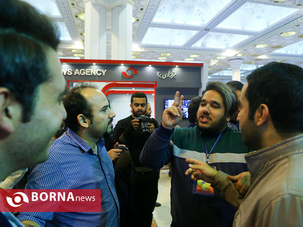 در حاشیه دومین روز نمایشگاه مطبوعات