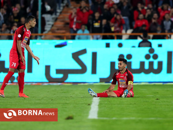 دیدار تیم های پرسپولیس تهران - ماشین سازی تبریز