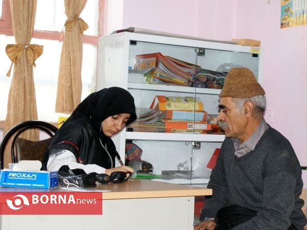 اردوی تیم پزشکی جهادی احیاء القلوب  در روستای قلعه نو ورامین